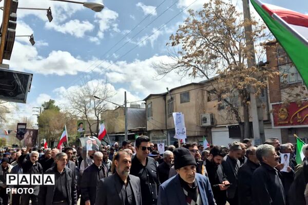 راهپیمایی روز قدس در استهبان