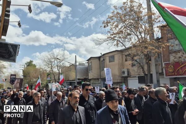 راهپیمایی روز قدس در استهبان