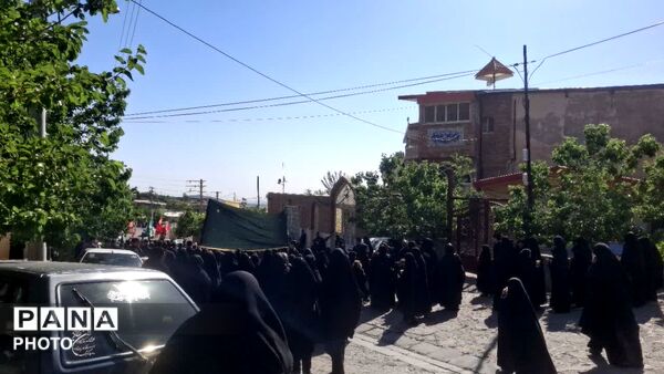 عزاداری شهادت اباعبدالله الحسین(ع) در روستای ابرجس