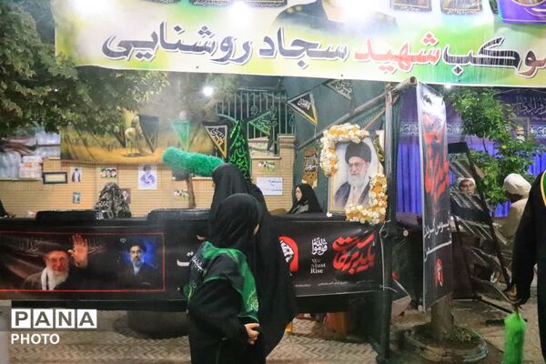 قاب هایی از یک بدرقه آسمانی ماندگار 