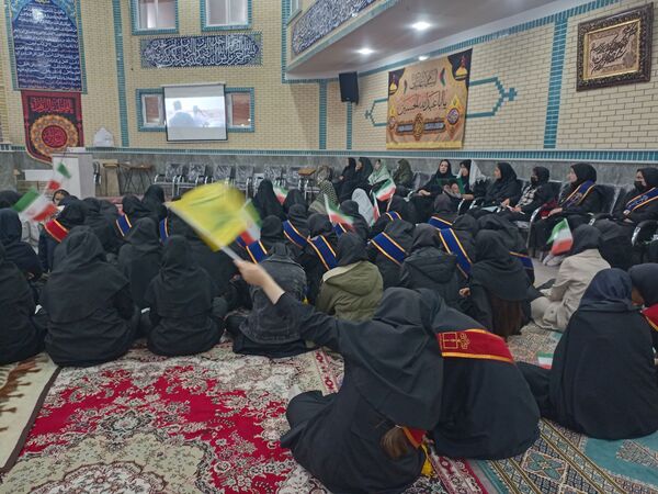 همایش صلابت خواهران بسیجی در خواجه