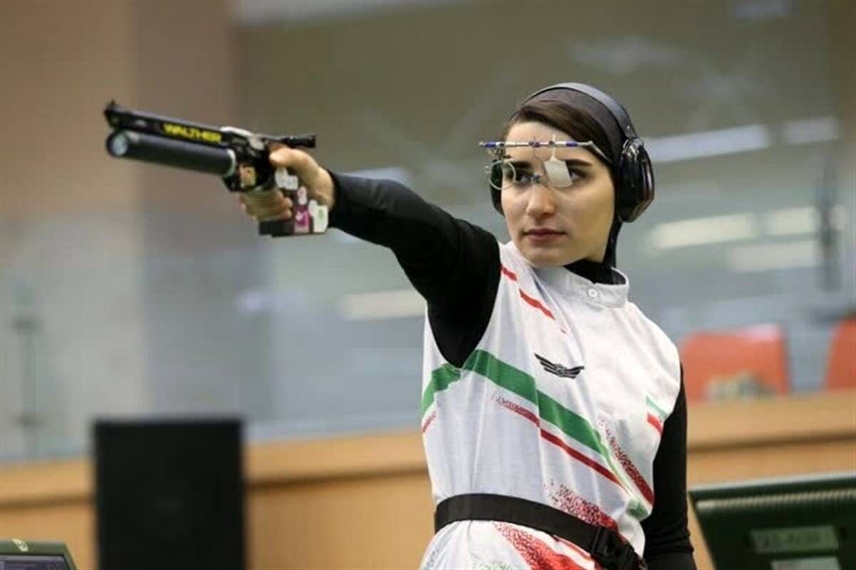 قهرمانی رستمیان در مسابقات آزاد تپانچه بادی، جام فجر