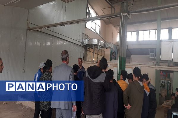 بازدید از هنرستان فنی حرفه‌ای دکتر علی شریعتی نیشابور