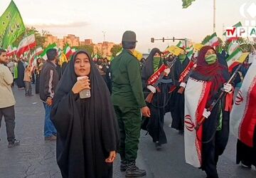  رزمایش بزرگ جان فدایان ایران در یزد