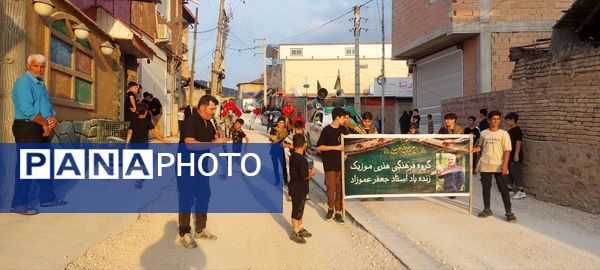 اجرای نمایش آیینی در روستای مهدیرجه گلوگاه 