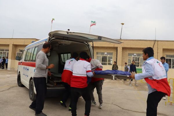  مانور زلزله در تنگستان 