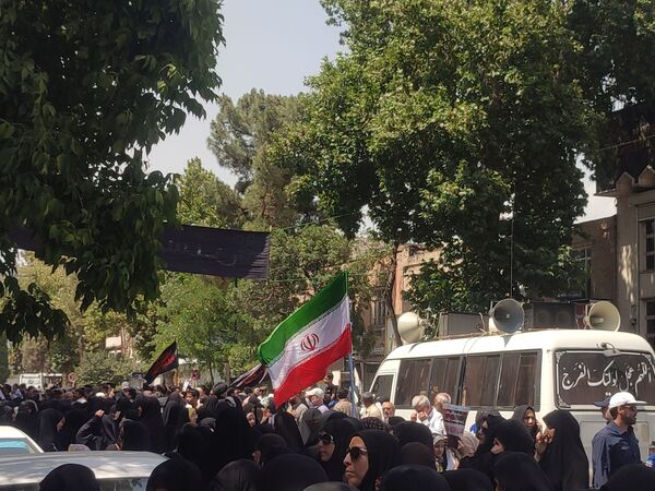 راهپیمایی مردم ولایت‌مدار نیشابور در پی ترور شهید اسماعیل هنیه 