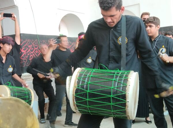 عزاداری هیات بیرجند در حسینیه امام رضا (ع) 