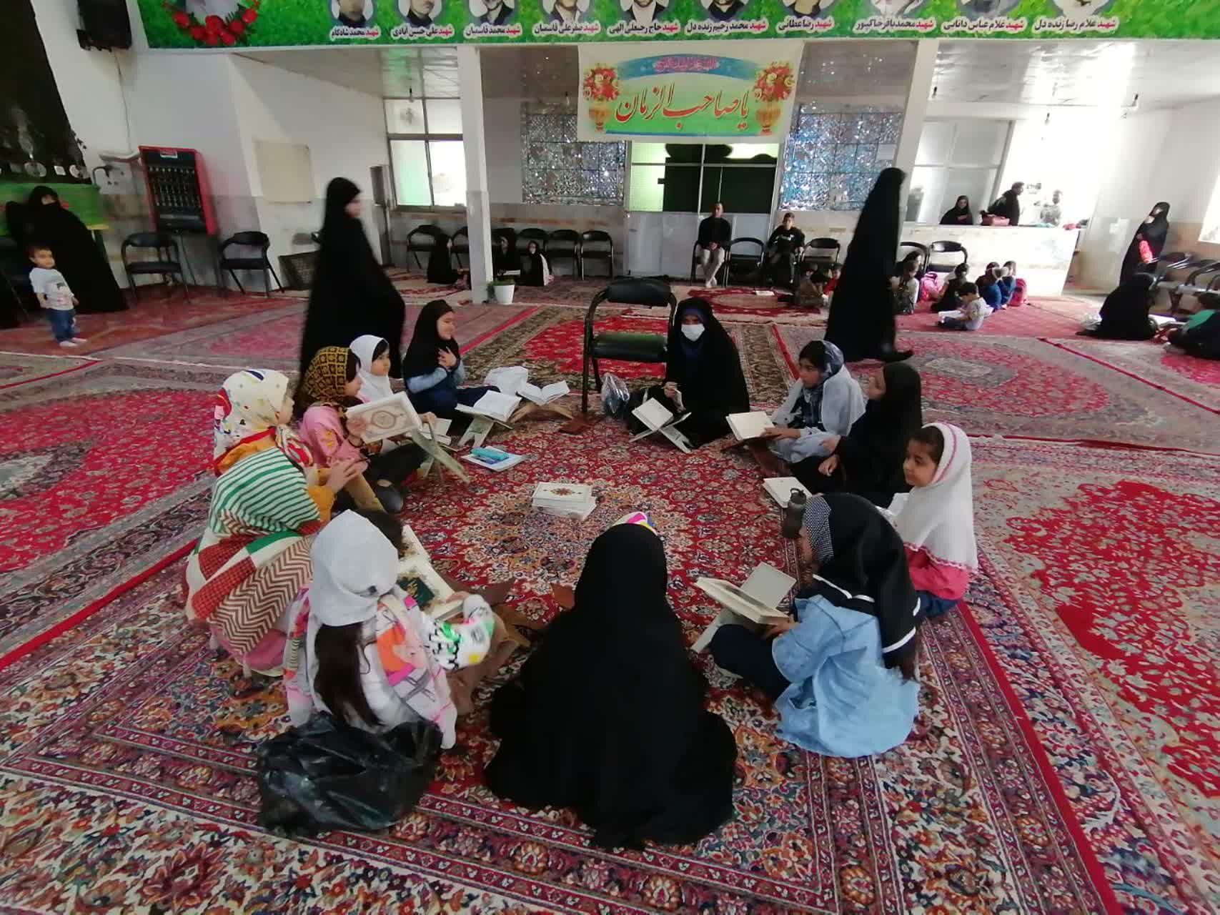 جشنِ اختتامیه کلاس‌های قرآن در امام زاده نقی الهادی (ع) شیروان