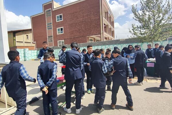 افتتاحیه طرح جابربن حیان در دبستان امام‌حسن مجتبی(ع) رودهن 