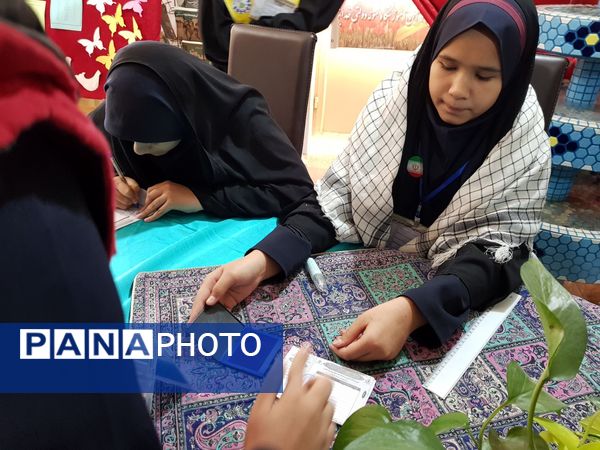 پایان شور انتخاباتی در دبیرستان مهدی خدابنده  