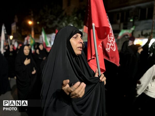 برپایی نماز استغاثه در ساوجبلاغ 