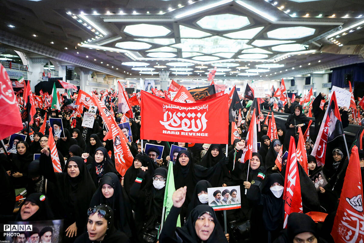 مراسم چهلمین روز تشییع و تدفین پیکر مطهر قائد شهید