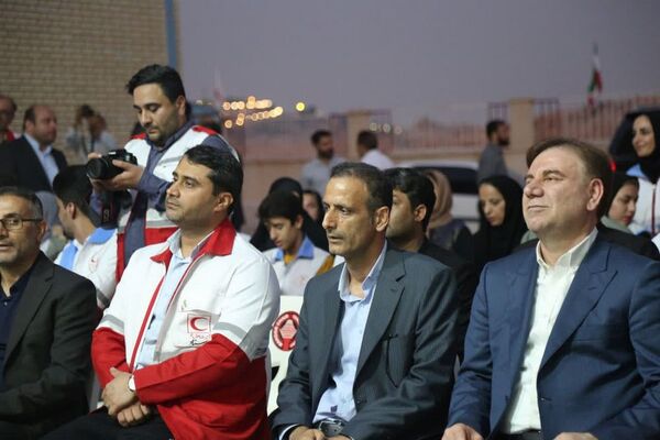 افتتاح ساختمان جمعیت هلال احمر شهرستان جم