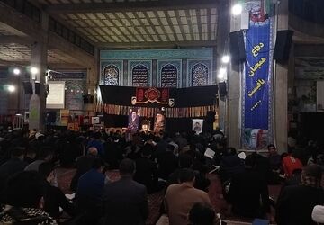 مراسم شب ۲۳ ماه رمضان در مسجد جامع نیشابور