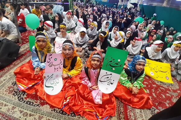 جشن بزرگ دانش‌آموزی به‌مناسبت عید غدیرخم در شهرستان ورامین