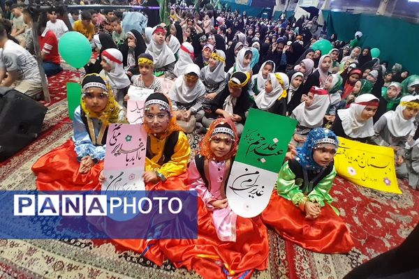 جشن بزرگ دانش‌آموزی به‌مناسبت عید غدیرخم در شهرستان ورامین