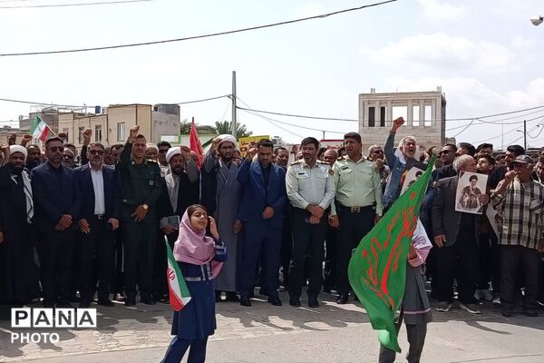 راهپیمایی روز قدس در جویم