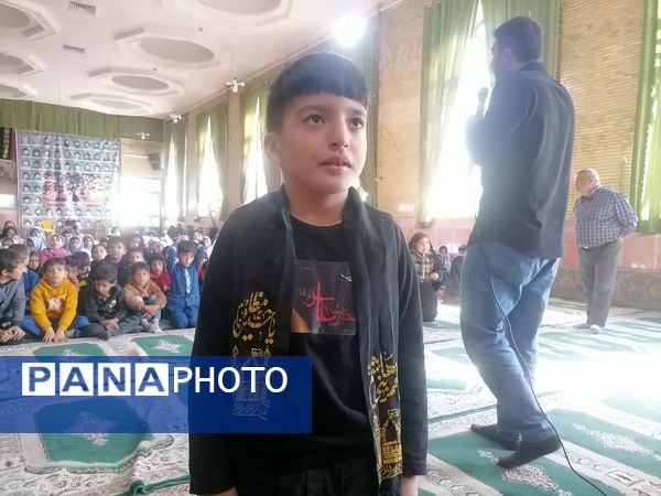 مراسم عزاداری شهادت حضرت فاطمه زهرا(س) در حسنیه شهر بار 