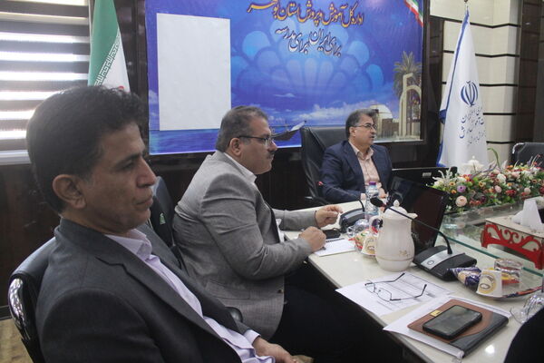 چهارمین نشست کارگروه سفر ریاست جمهوری در آموزش و پرورش استان بوشهر