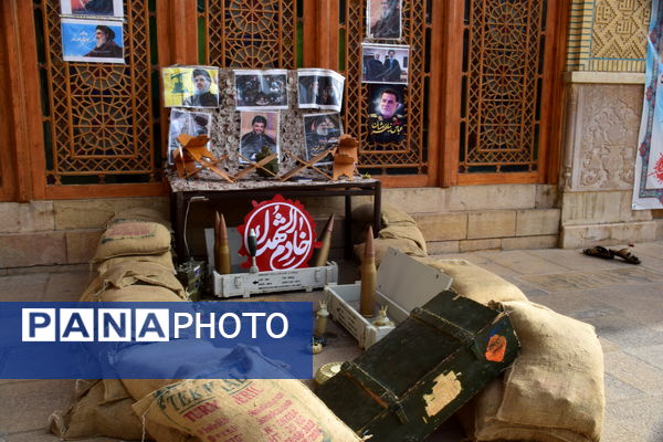 تجمع دانش‌آموزان شیرازی در حمایت از جبهه مقاومت