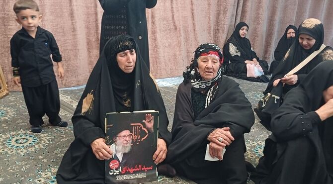  مراسم عزاداری وداع با رهبر شهید ایران