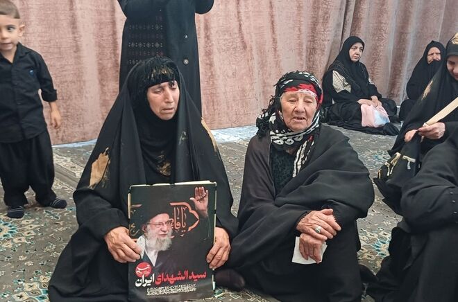  مراسم عزاداری وداع با رهبر شهید ایران