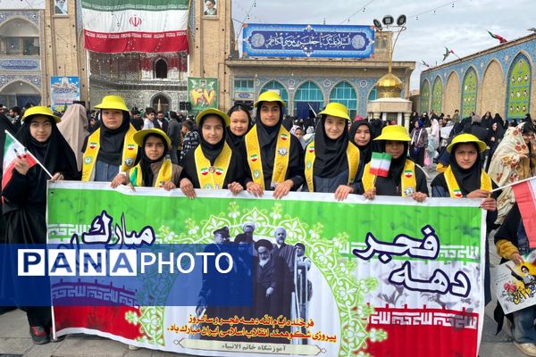 شور انقلابی در پیشوا، همه یکصدا برای ایران در 22 بهمن