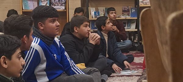 هیات هفتگی دانش‌آموزی انصار المهدی در نیشابور 