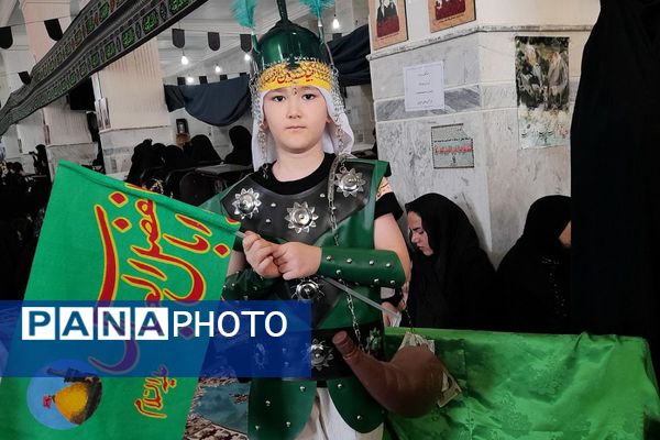 حضور شیرخوارگان در حسینیه صباشهر شهریار