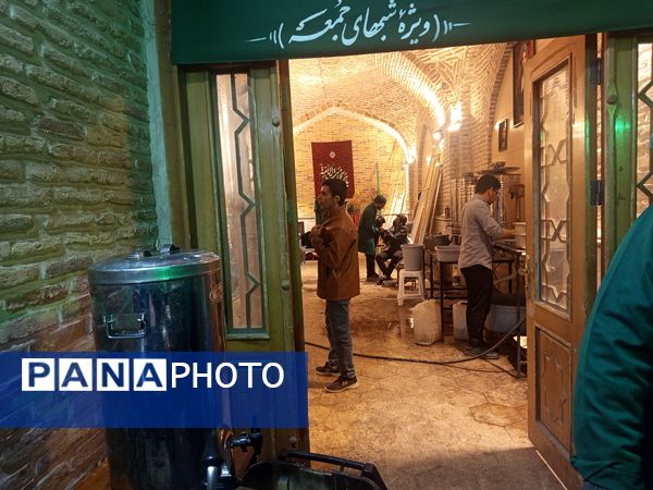 چایخانه حضرت زهرا در مسجد جامع نیشابور 