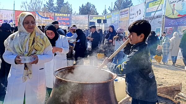 برگزاری جشنواره پخت سمنو در بجنورد 