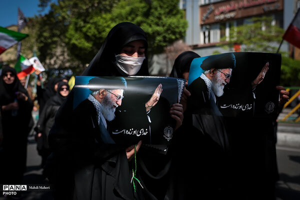 مراسم اربعین رهبر شهید انقلاب در تهران