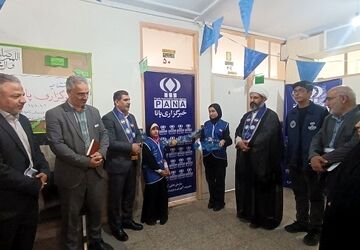 افتتاح اتاق خبرگزاری پانا ناحیه ۴ کرج