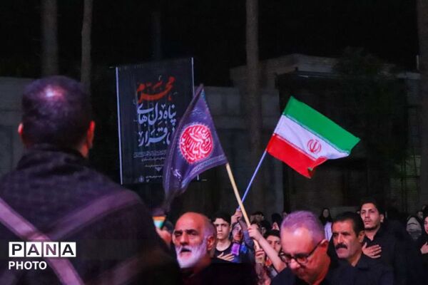 عزاداری شب هفتم محرم در امامزاه عمادالدین رباط‌کریم