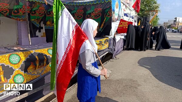 حضور پرشورو حماسی  جان فدایان در شهرستان پلدختر 