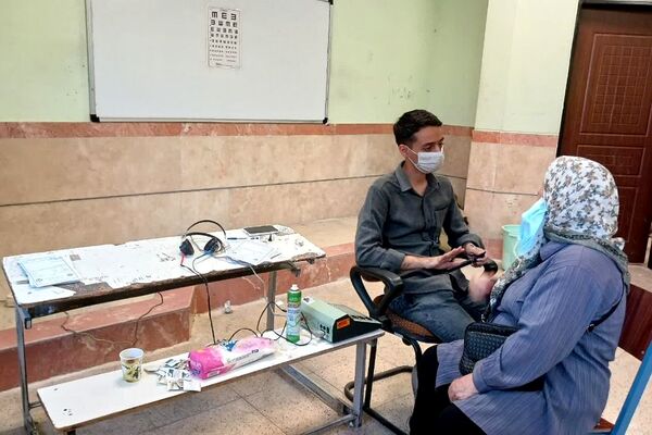قرارگاه خدمت‌رسانی یاوران جهادگر در بهارستان‌دو