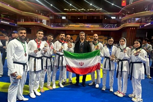 پیام تبریک وزارت ورزش و جوانان پس از قهرمانی ایران در مسابقات پاراتکواندو آسیا