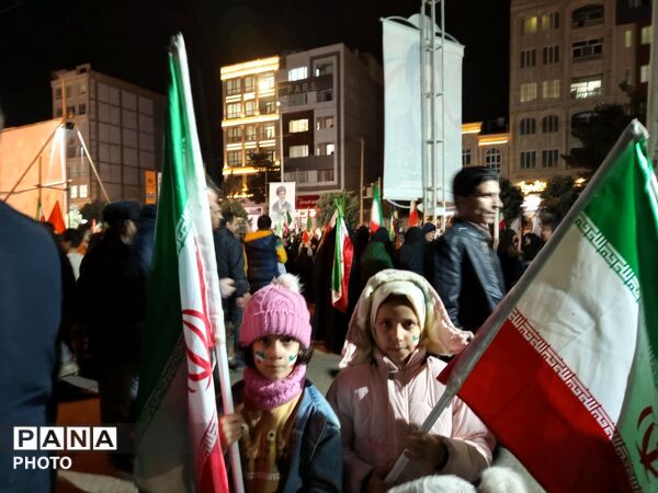 چهارشنبه سوری متفاوت در بلوار فضل نیشابور 