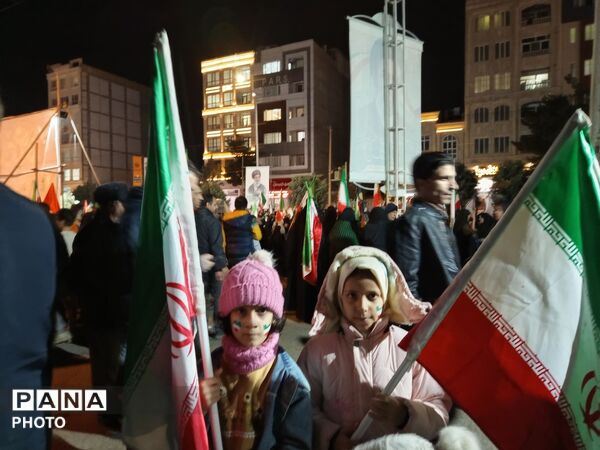 چهارشنبه سوری متفاوت در بلوار فضل نیشابور 