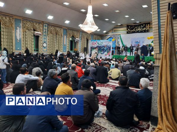 جشن ولادت حضرت ولی‌عصر (عج) در خلیل آباد  