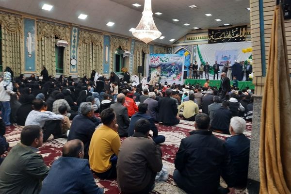 جشن ولادت حضرت ولی‌عصر (عج) در خلیل آباد  