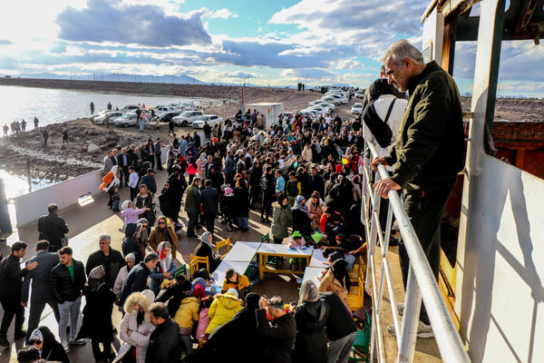 جشنواره بادبادک ها در دریاچه ارومیه