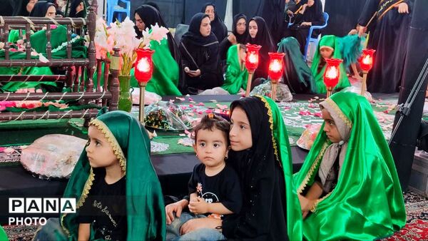 سفره حضرت رقیه در حسینیه اعظم کهریزسنگ