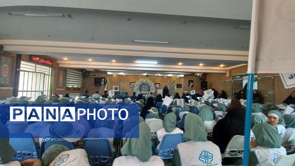 آئین افتتاحیه برنامه سفیران سلامت دانش آموزی استان خراسان رضوی در دبستان شاهد تحقیقی ناحیه ۶