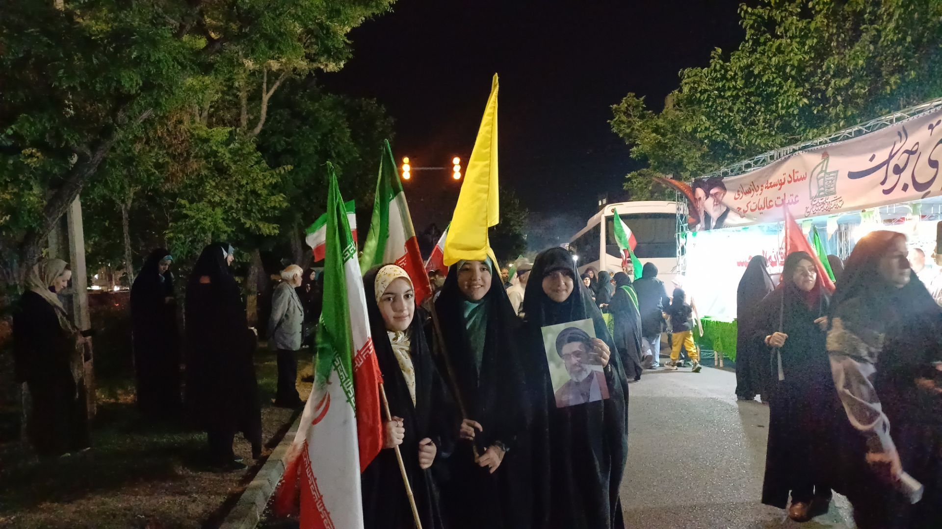 هفتاد ‌و چهارمین موج حضور مردمی در استان البرز