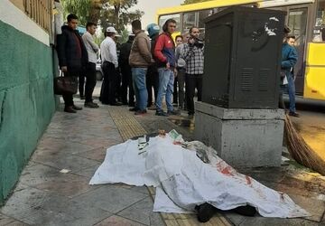 مرگ یک عابرپیاده در خیابان اندرزگو