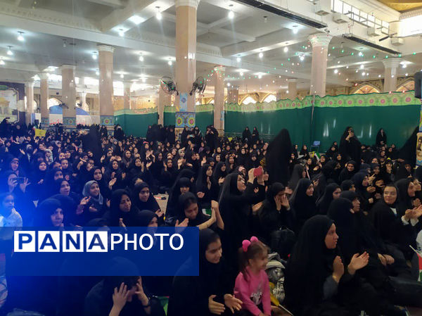 اجتماع یکهزار نفری سفیران مقاومت در مسجد جمکران 