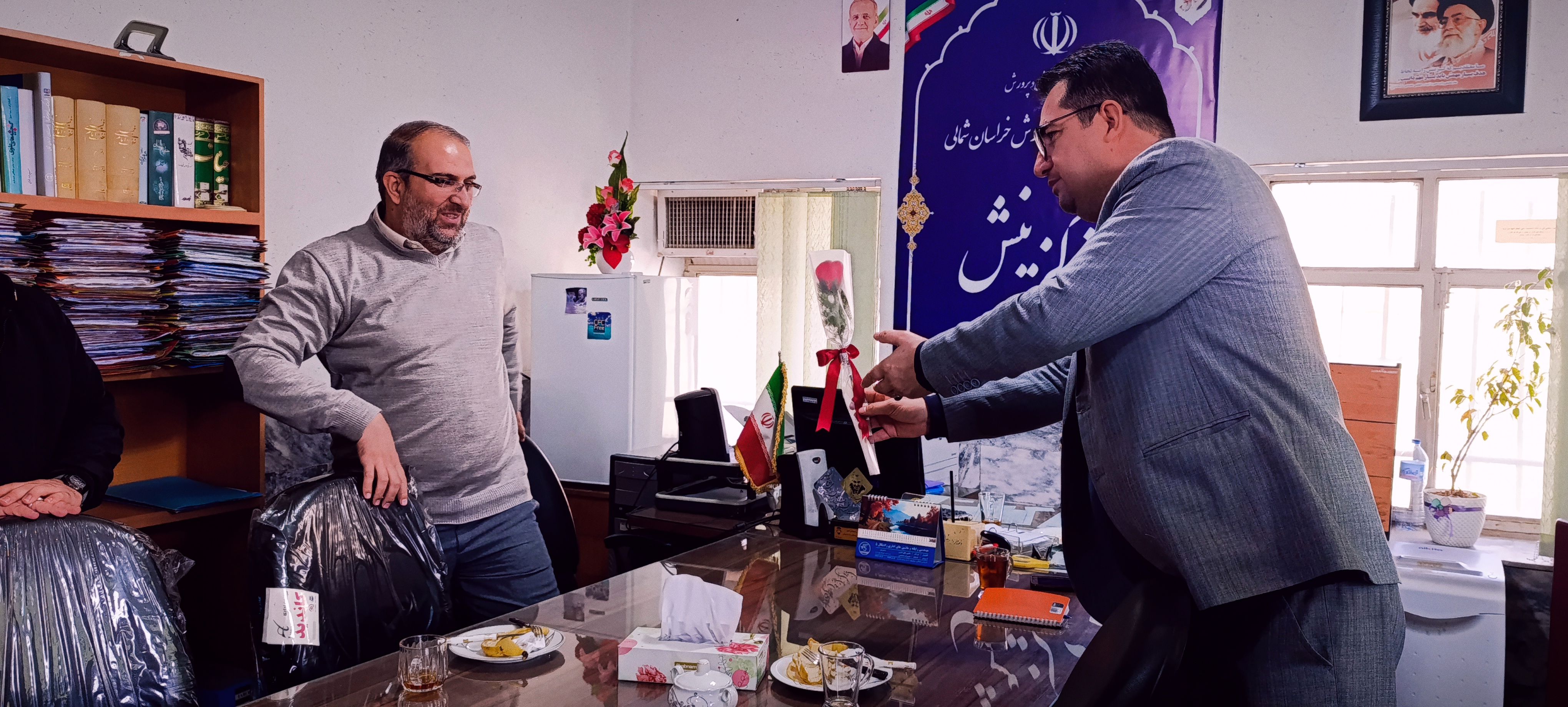 تقدیر از همکاران هسته گزینش اداره‌کل آموزش و پرورش استان خراسان شمالی 