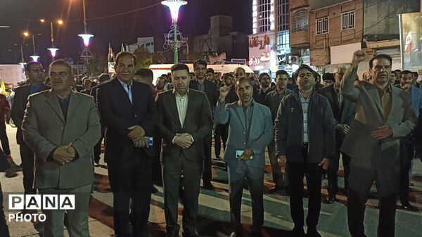 پنجاه و چهارمین شب پایداری واتحاد ملی در کوهدشت